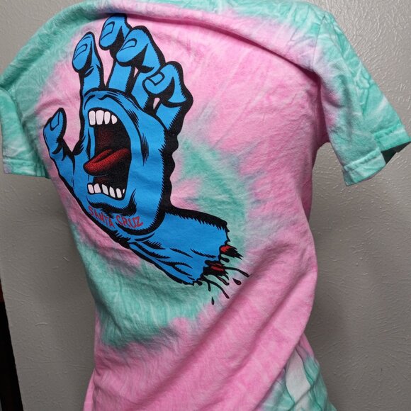 Santa Cruz Skateboards tie-dye shirt - Picture 8 of 11